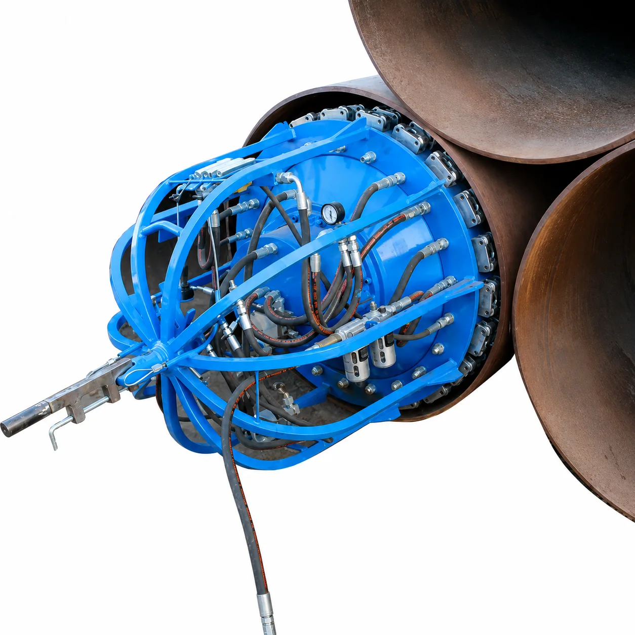 Pipe Welding Pneumatic Clamp Motorized — view 3