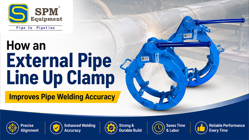How an External Pipe Line Up Clamp Improves Pipe Welding Accuracy