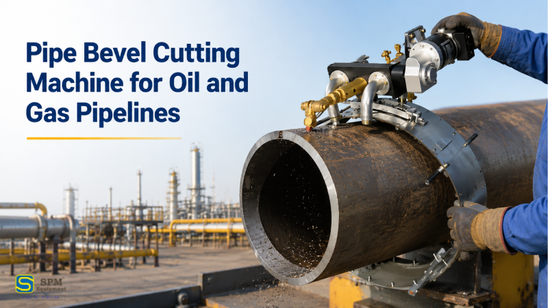 Pipe Bevel Cutting Machine for Oil and Gas Pipelines