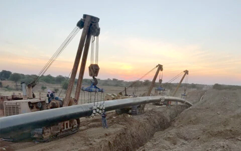 Pipe Lowering Cradle