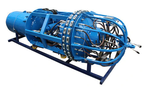 Pipe Welding Pneumatic Clamp Motorized