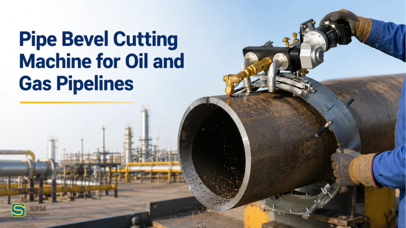 Pipe Bevel Cutting Machine for Oil and Gas Pipelines